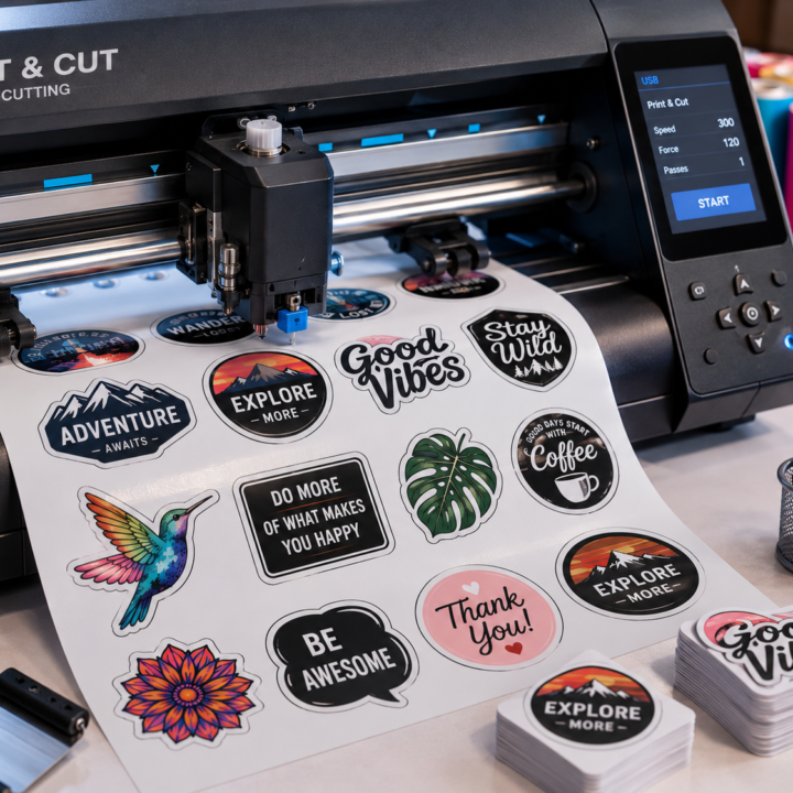 Print & Cut (Die-Cutting)